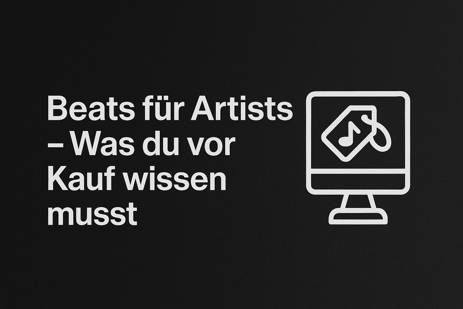 Beats für Artists – Tipps für deinen perfekten Kauf (2025)